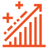 annual growth in an increasing market size