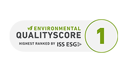 Environmental QualityScore 1 Highest Ranked by ISS ESG