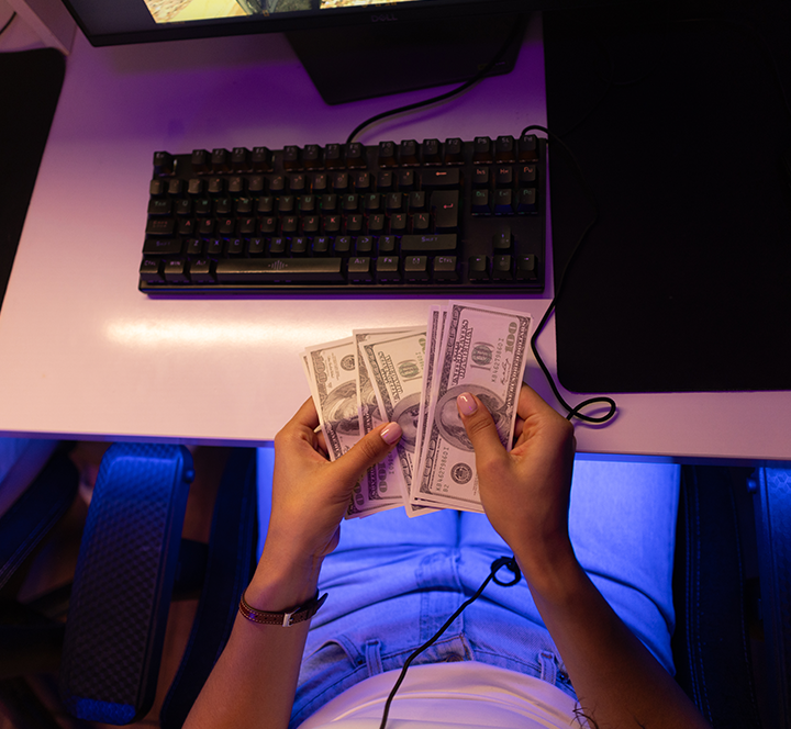 Real-money gaming