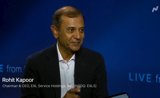 Rohit at Nasdaq Marketsite Live