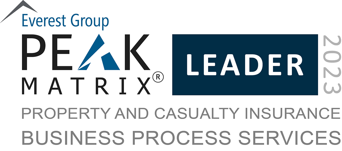 A Leader and Star Performer in Everest Group Property and Casualty (P&C) Insurance BPS PEAK Matrix® Assessment 2023