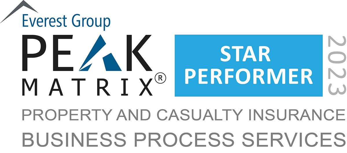 A Leader and Star Performer in Everest Group Property and Casualty (P&C) Insurance BPS PEAK Matrix® Assessment 2023