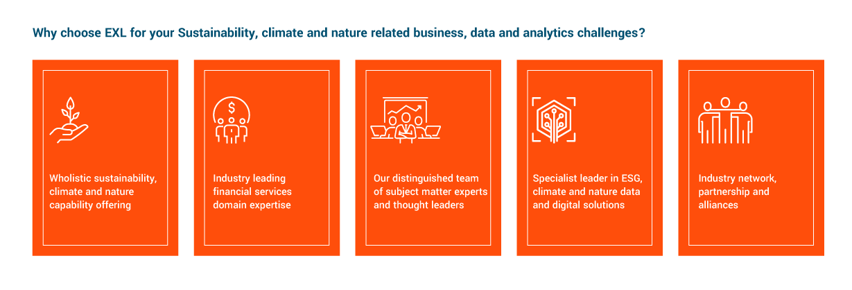How EXL’s Sustainability, Climate, & Nature Business Practice Can Help