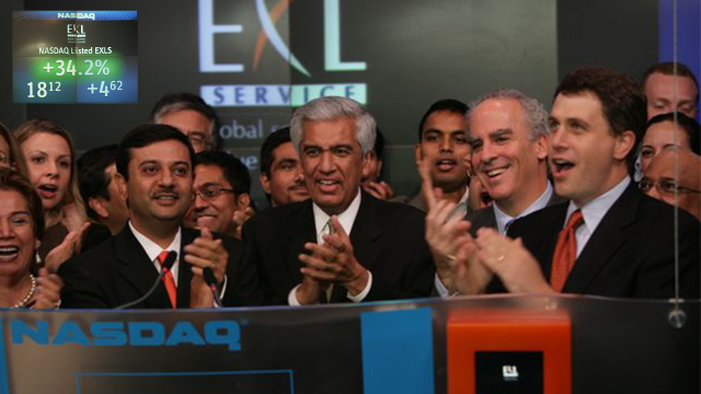 EXL joins NASDAQ 